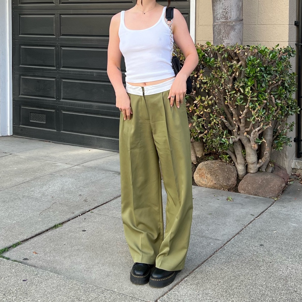 Lioness Official City Of Angels Pant Jungle Green